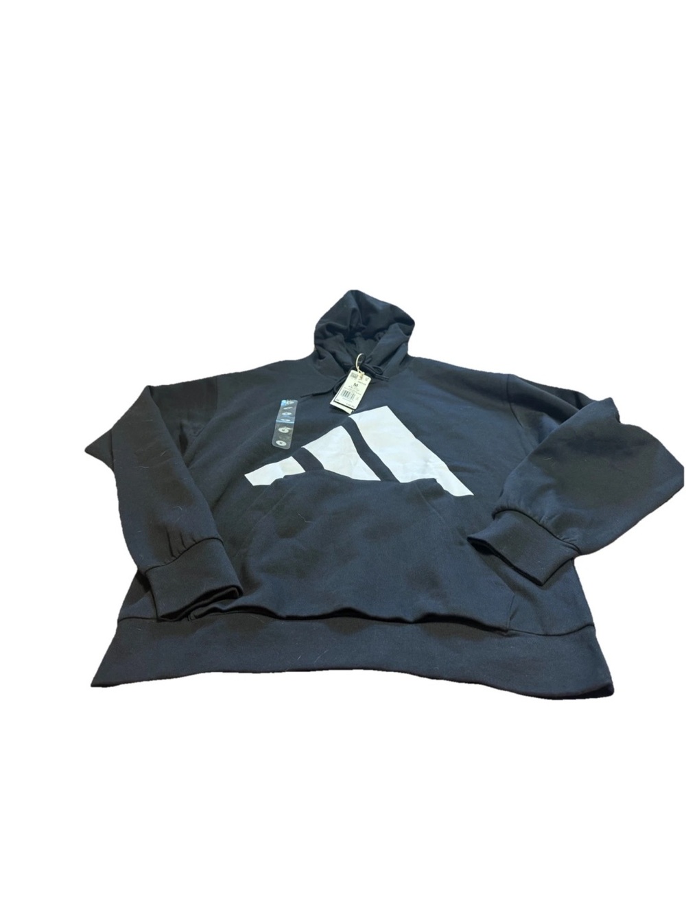 Adidas NWT Men’s Black/White Hoodie! Medium